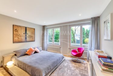 rare au cœur de Florissant Rez +1 avec jardin privatif – 8 pièces, 4 chambres, 3 salles de bains + Box